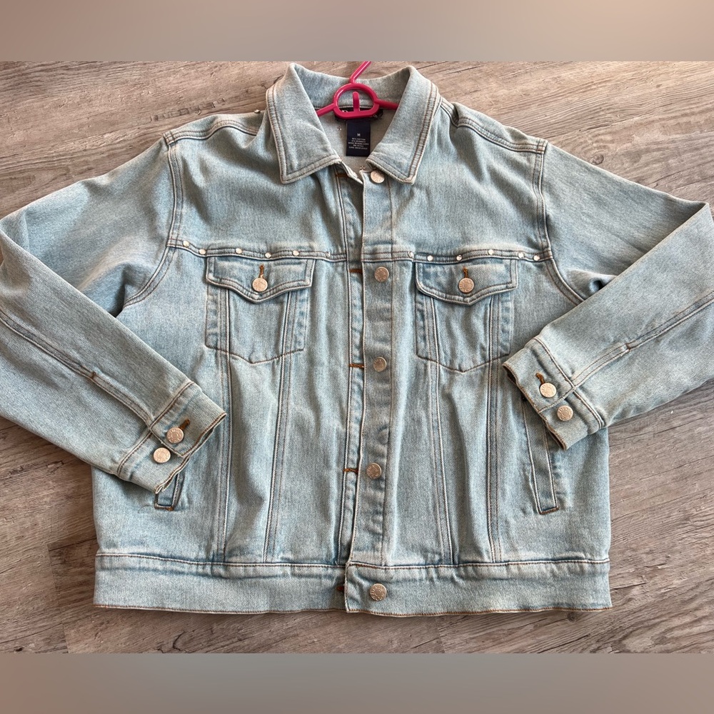 Women’s Jean Jacket with Rhinestones